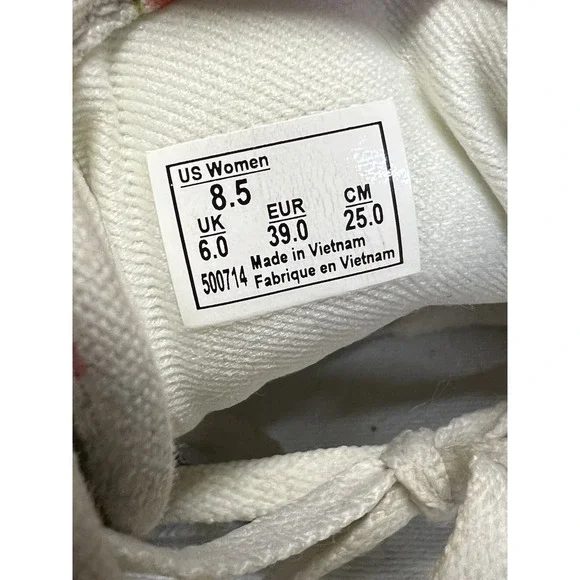 Vans Watermelon low top canvas "Off the Wall" Sneakers Women's Size 8.5 - Picture 10 of 10